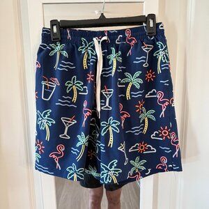 Chubbies Swimshorts Size Medium 7" Inseam Color Blue